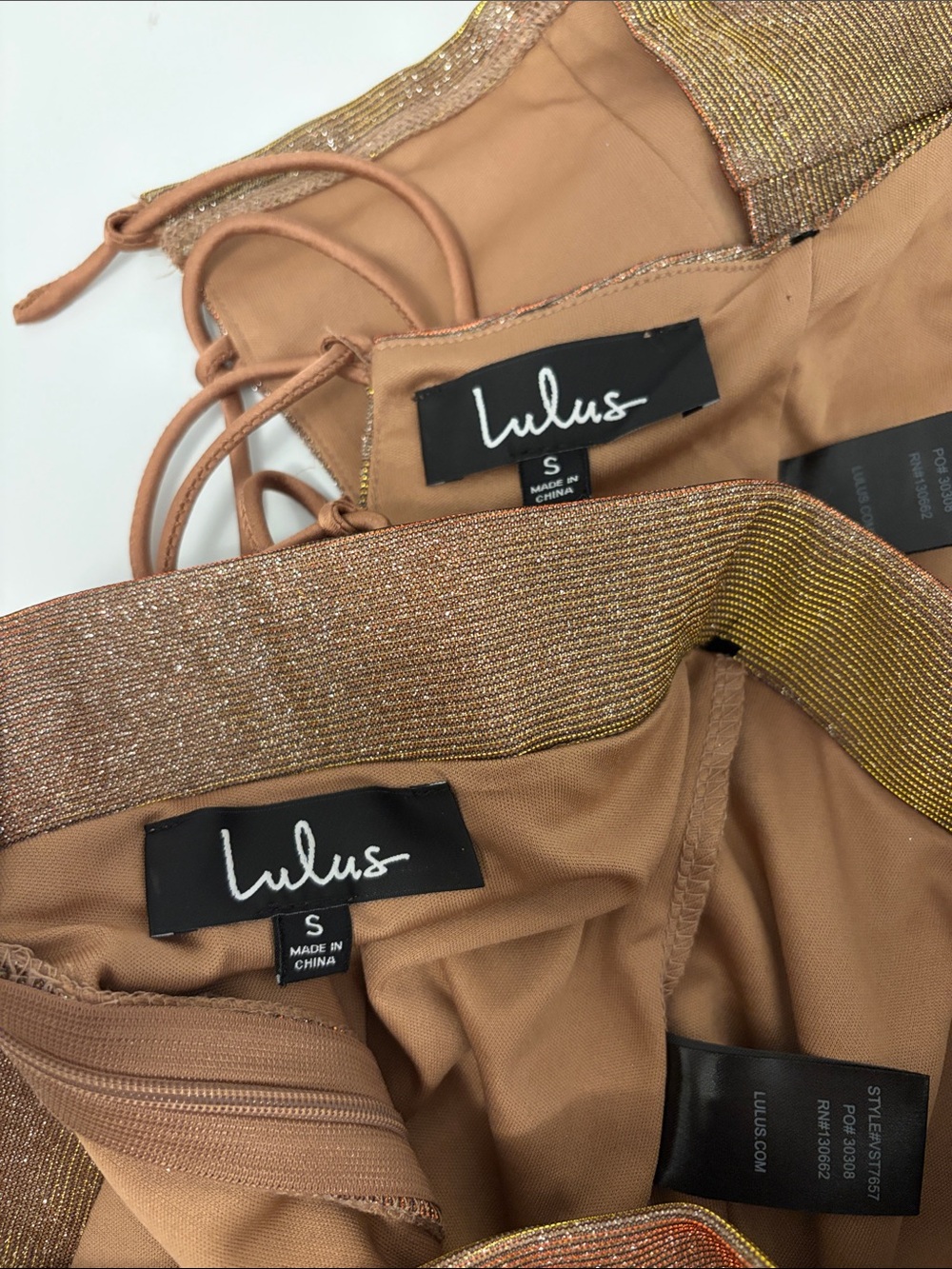 Used Lulu's Sparkle Two-Piece Set - Picture 2 of 5